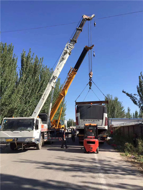 昭平县港口集装箱搬运案例